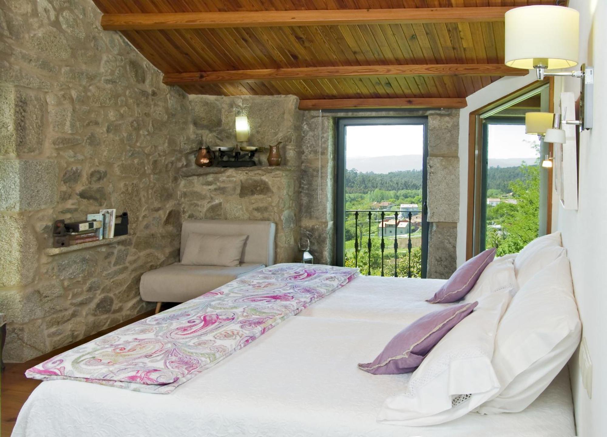 Вилла Casa Do Cebro Casa Con Piscina Y Jacuzzi Privados Сантьяго-де-Компостела Экстерьер фото